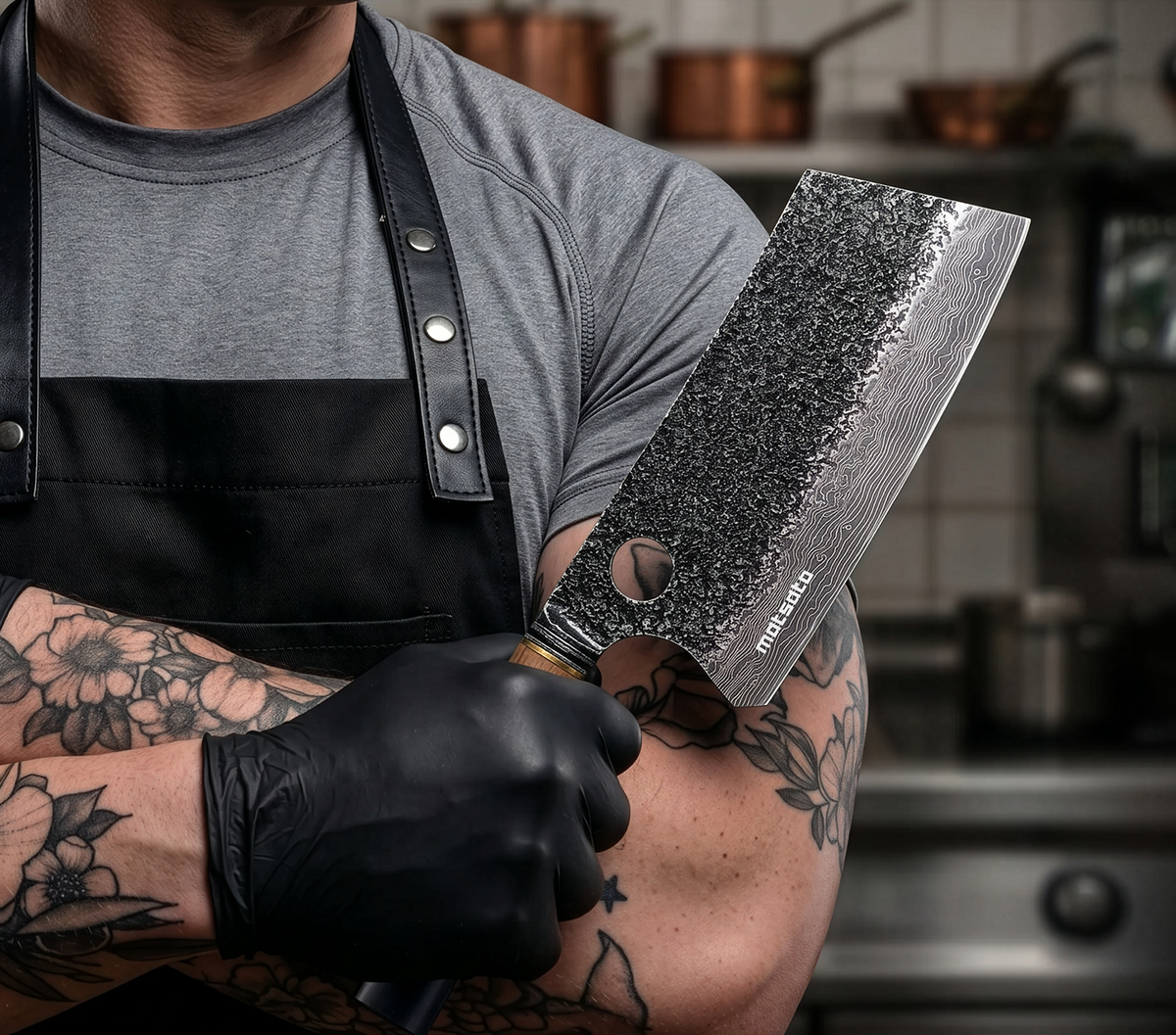 Matsato Osuren Cleaver Knife