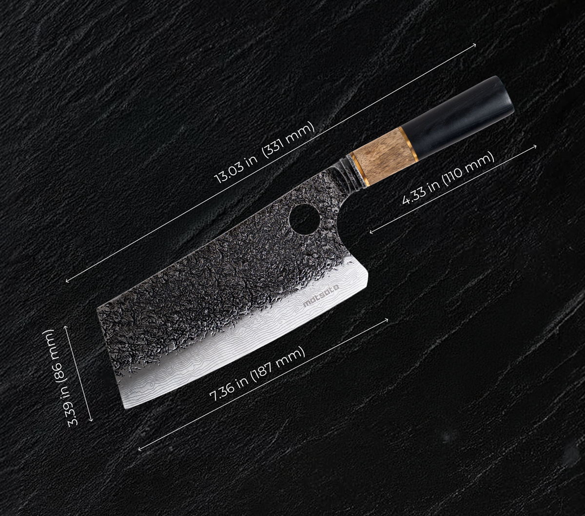 Matsato Osuren Cleaver Knife