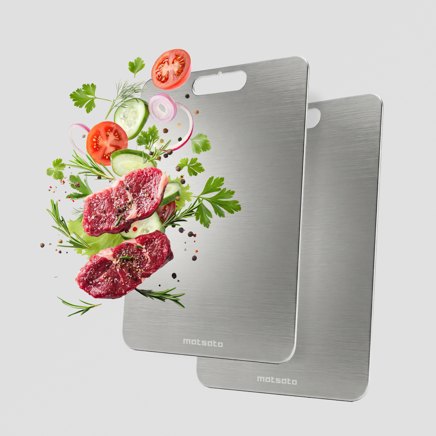 Matsato Stainless steel Cutting board