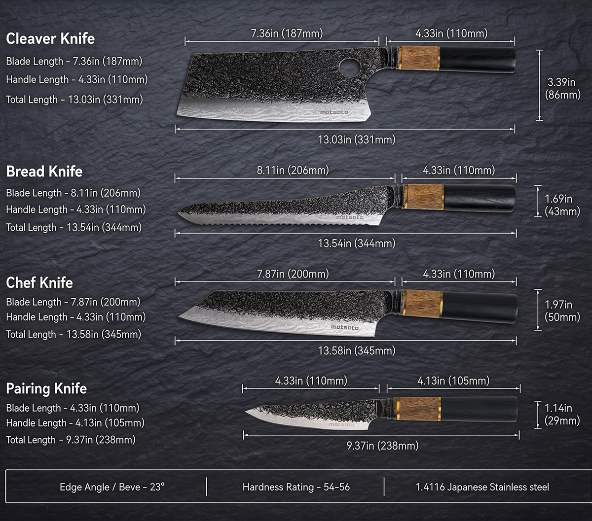 Matsato Osuren Knife Set